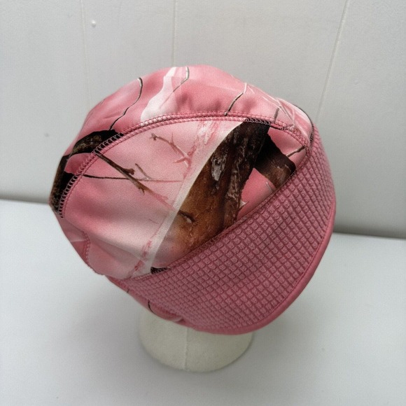 Huntworth Beanie Hat Cap Pink Camo Thermal Ponytail Hunting Hunter Camouflage - Picture 6 of 11